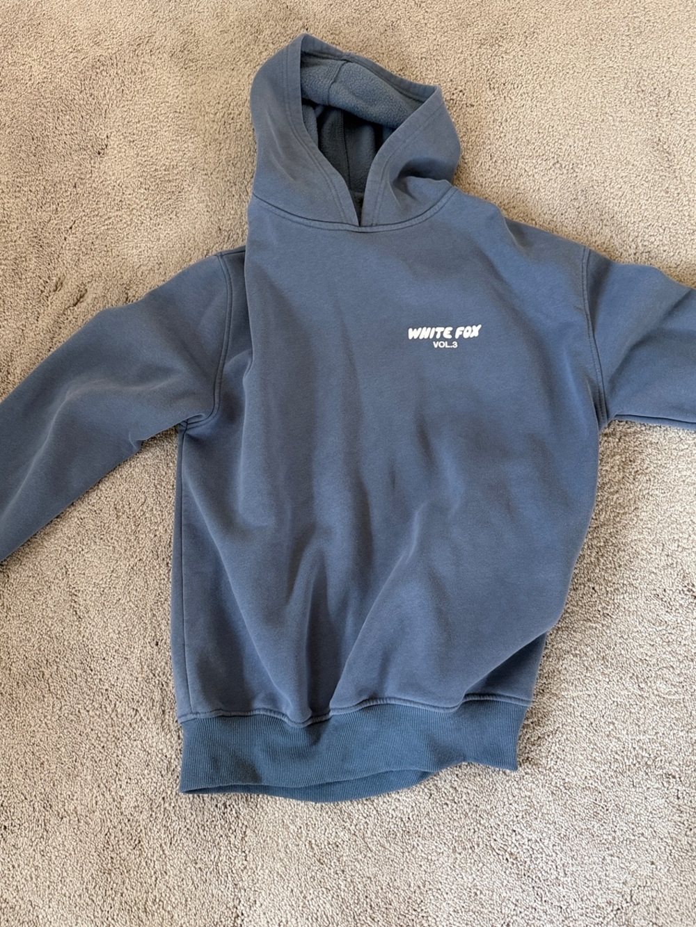 White Fox hoodie and sweatpants set